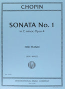 Chopin, Sonata No. 1 in C minor, Opus 4 Internatiomal Music Publications Limited Music Books for sale canada