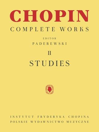 Chopin STUDIES Complete Works Vol. II Hal Leonard Corporation Music Books for sale canada
