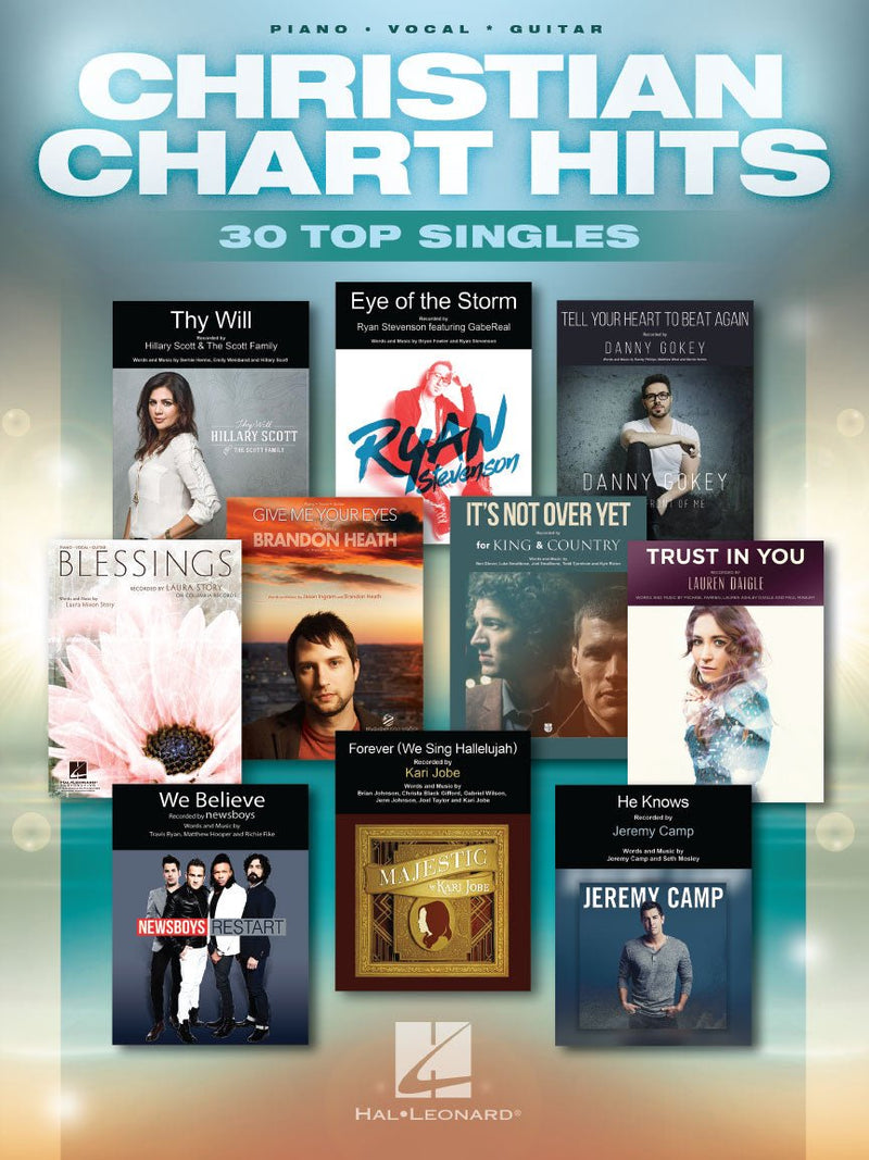 Christian Chart Hits 30 Top Singles Hal Leonard Corporation Music Books for sale canada