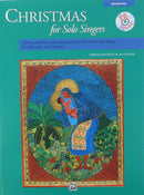 Christmas for Solo Singers Medium High /CD Alfred Music Publishing Music Books for sale canada