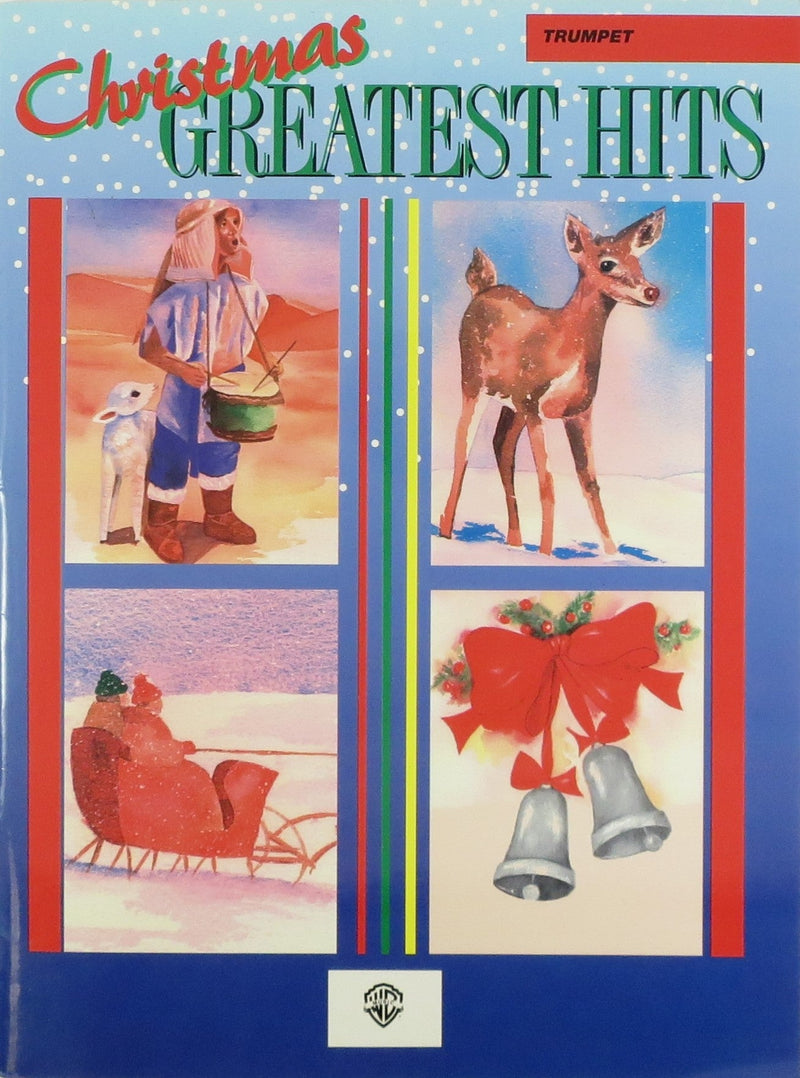 Christmas Greatest Hits for Trumpet Warner Bros Publication Music Books for sale canada