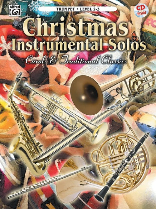 Christmas Instrumental Solos for Trumpet Level 2-3 Alfred Music Publishing Music Books for sale canada