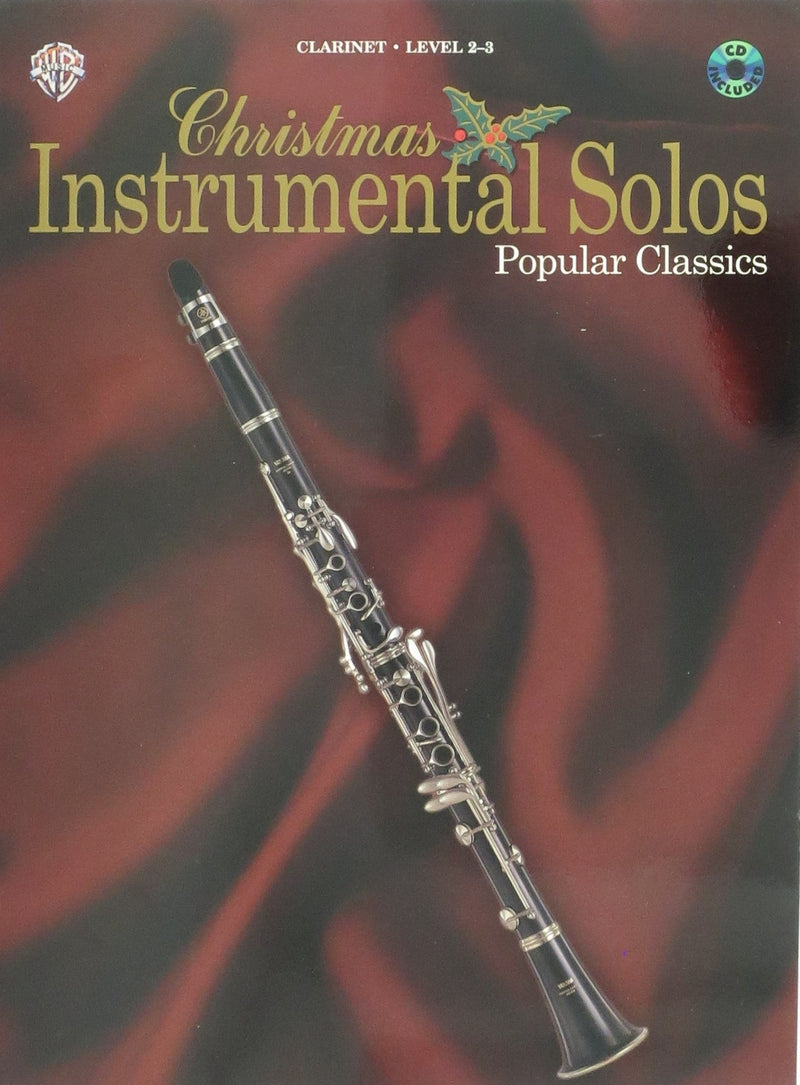 Christmas Instrumental Solos Popular Classics Clarinet Warner Bros Publication Music Books for sale canada