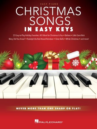 CHRISTMAS SONGS – IN EASY KEYS Hal Leonard Corporation Music Books for sale canada,840126968934