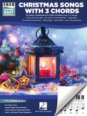 CHRISTMAS SONGS WITH 3 CHORDS Hal Leonard Corporation Music Books for sale canada