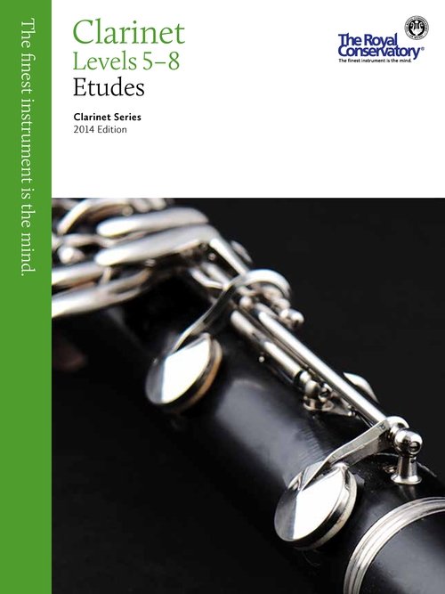 Clarinet Etudes 5-8/The Royal Conservatory Frederick Harris Music Music Books for sale canada
