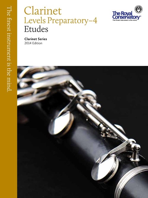 Clarinet Etudes Preparatory-4/The Royal Conservatory Default Frederick Harris Music Music Books for sale canada,9781554405855
