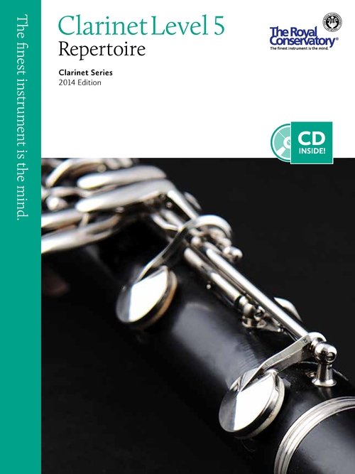 Clarinet Repertoire 5/The Royal Conservatory Frederick Harris Music Music Books for sale canada