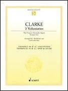 CLARKE, 2 Voluntaries for Trumpet in B-flat and Piano Default Hal Leonard Corporation Music Books for sale canada