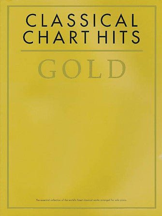 Classical Chart Hits, Gold Default Hal Leonard Corporation Music Books for sale canada