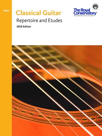 Classical Guitar Repertoire and Etudes Preparatory Frederick Harris Music Music Books for sale canada