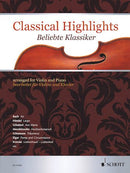 CLASSICAL HIGHLIGHTS Arranged for Violin and Piano Hal Leonard Corporation Music Books for sale canada