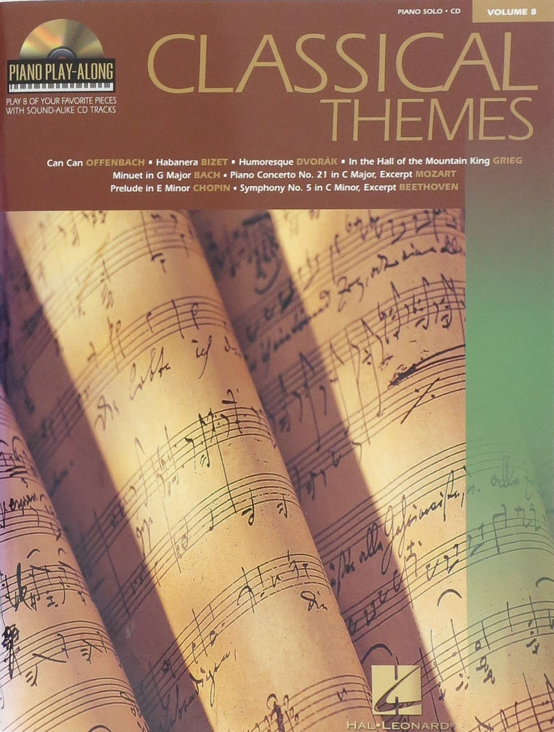 Classical Themes, Volume 8 Hal Leonard Corporation Music Books for sale canada