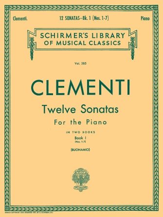 Clementi, 12 Sonatas - Book 1 (Nos. 1-7) for Piano Default Hal Leonard Corporation Music Books for sale canada