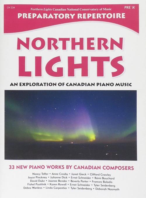 CNCM Northern Lights - Pre A Repertoire Easy Default Mayfair Music Music Books for sale canada