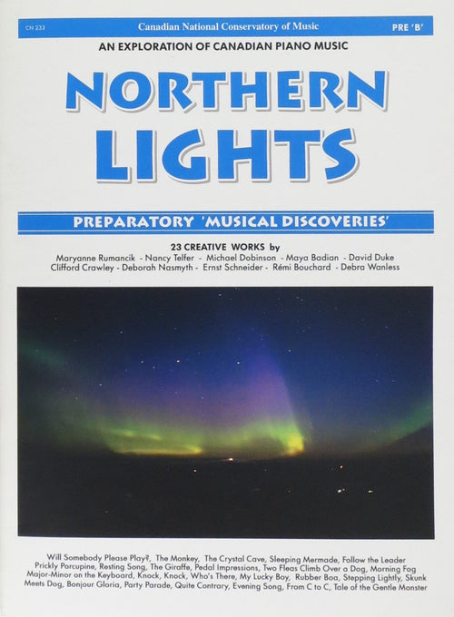 CNCM Northern Lights - Pre B Musical Discoveries Default Mayfair Music Music Books for sale canada