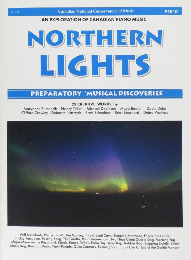 CNCM Northern Lights - Pre B Musical Discoveries Default Mayfair Music Music Books for sale canada