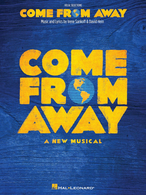 Come From Away, A New Musical, Vocal Selections Hal Leonard Corporation Music Books for sale canada