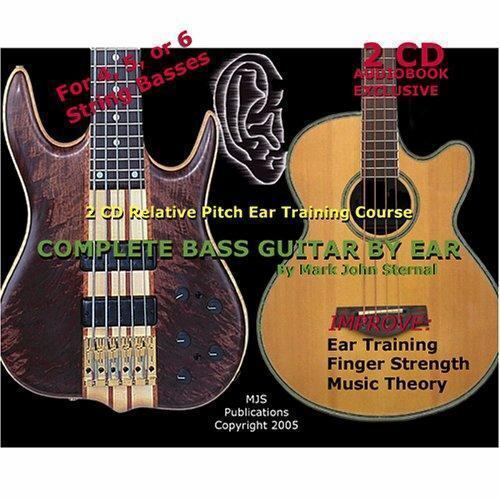 Complete Bass Guitar by Ear : 2 CD Relative Pitch Ear Training Course MSJ Music Publicatioons CD for sale canada