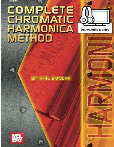 Complete Chromatic Harmonica Method (Book + Online Audio/Video) Mel Bay Publications, Inc. Music Books for sale canada