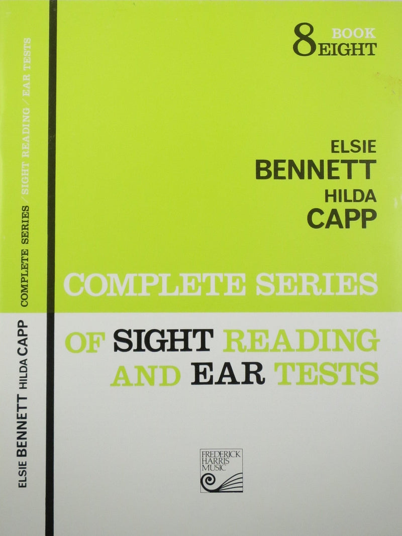 Complete Series of Sight Reading and Ear Tests Book 8 Frederick Harris Music Music Books for sale canada