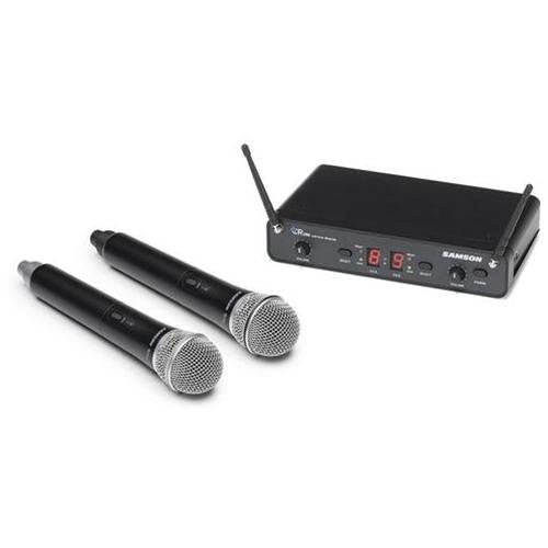 Concert 288 Dual-Channel Handheld Wireless System Samson Microphone for sale canada