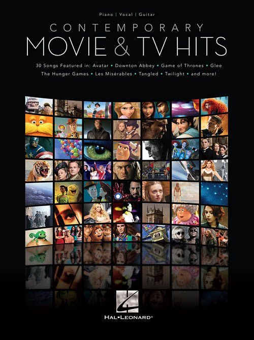 Contemporary Movie & TV Hits -P/V/G Hal Leonard Corporation Music Books for sale canada