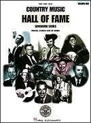 Country Music Hall of Fame Volume 1 Default Hal Leonard Corporation Music Books for sale canada