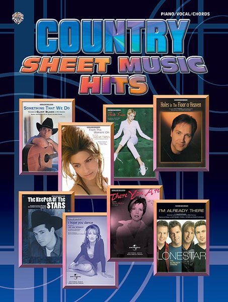 Country Sheet Music Hits - P/V/CH Default Alfred Music Publishing Music Books for sale canada