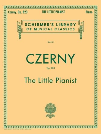 Czerny, Little Pianist, Op. 823 (Complete) Piano Solo Hal Leonard Corporation Music Books for sale canada