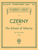 Czerny Op.299 The School of Velocity - For the Piano, Complete Hal Leonard Corporation Music Books for sale canada