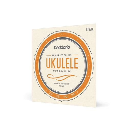 D'Addario Baritone Ukulele Strings Set, Titanium TheMusicStand.ca for sale canada