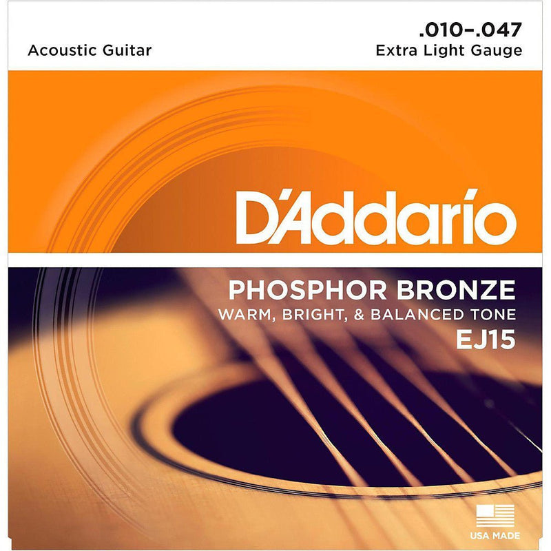 D'Addario EJ15 Phosphor Bronze Acoustic Guitar Strings D'Addario &Co. Inc Guitar Accessories for sale canada