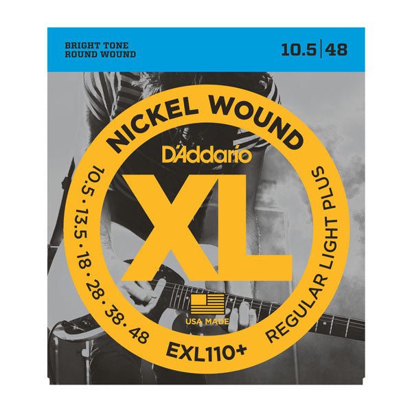D'Addario EXL Nickel Wound Electric Guitar Strings Regular Light Plus D'Addario &Co. Inc Guitar Accessories for sale canada