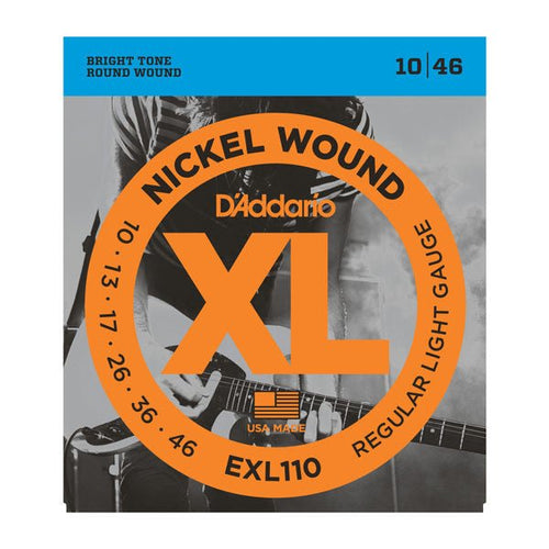 D'Addario EXL Nickel Wound Electric Guitar Strings Regular Light D'Addario &Co. Inc Guitar Accessories for sale canada
