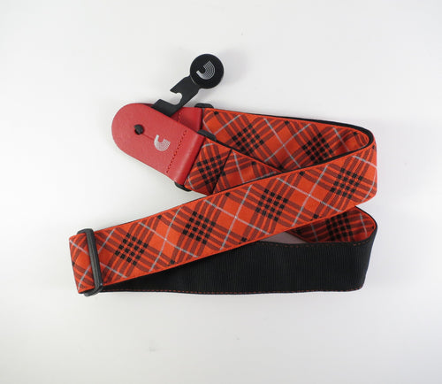 D'Addario Guitar Strap, 2" Tartan Rd & BK D'Addario &Co. Inc Guitar Accessories for sale canada