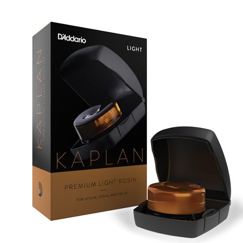 D'Addario Kaplan Premium Rosin with Case - BEST SELLER Light D'Addario &Co. Inc Violin Accessories for sale canada