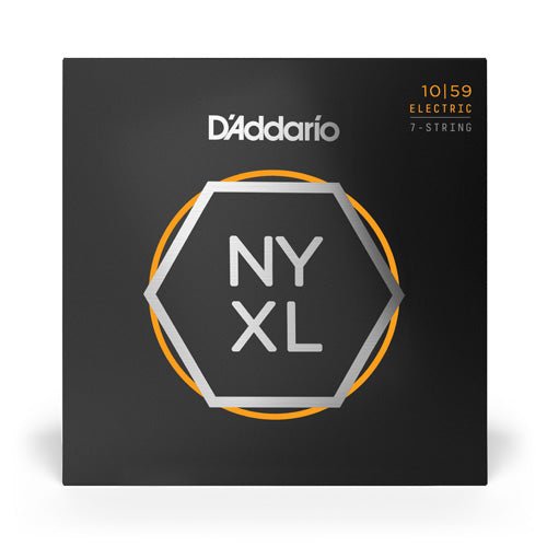 D'Addario NYXL Electric Guitar Strings 10/59 -7 String D'Addario &Co. Inc Guitar Accessories for sale canada