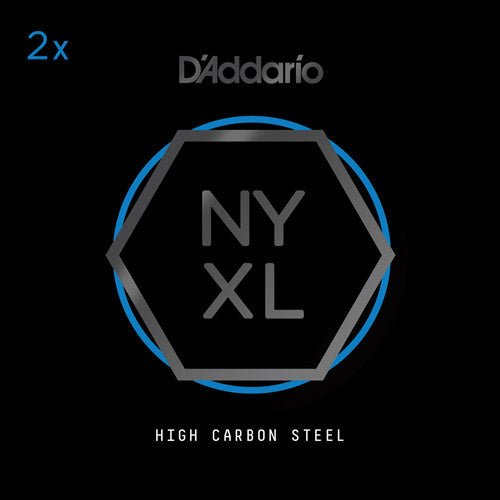 D'Addario NYXL Plain Steel Electric Guitar Single String - 0.0105, 2 Pack D'Addario &Co. Inc Guitar Accessories for sale canada