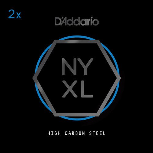 D'Addario NYXL Plain Steel Electric Guitar Single String - 15, 2 Pack D'Addario &Co. Inc Guitar Accessories for sale canada