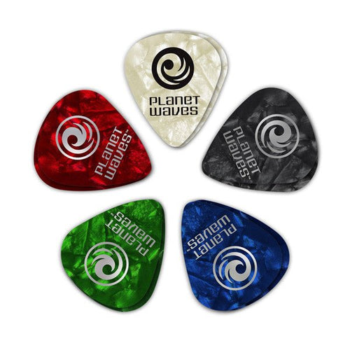 D'Addario Planet Waves Classic Celluloid Guitar Picks (10 Pack) Assorted Pearl D'Addario &Co. Inc Guitar Accessories for sale canada