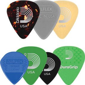 D'Addario Planet Waves Variety Guitar Picks ( 7 Pack ) Medium D'Addario &Co. Inc Guitar Accessories for sale canada