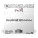 D'Addario Pro Arte Violin J56W 4/4M Wound E, Medium Tension, Ball End, Full Set D'Addario &Co. Inc Violin Accessories for sale canada