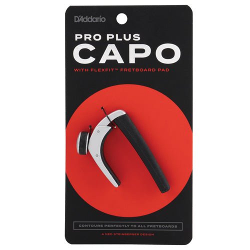 D'Addario Pro Plus Capo, Black (PW-CP-19) D'Addario &Co. Inc Ukulele Accessories for sale canada
