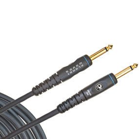 D'Addario PW-G-10 Custom Series Straight to Straight Instrument Cable - 10 foot D'Addario &Co. Inc Guitar Accessories for sale canada