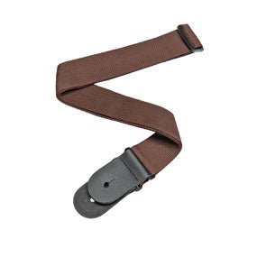 D'Addario Woven Guitar Strap W/Leather Ends PWS Brown D'Addario &Co. Inc Guitar Accessories for sale canada