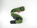 D'Addario Woven Guitar Strap W/Leather Ends PWS Green D'Addario &Co. Inc Guitar Accessories for sale canada