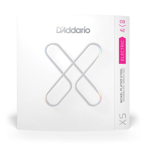 D'Addario XSE0942 XS Nickel Coated Electric Strings - Super Light 09-42 D'Addario &Co. Inc Guitar Accessories for sale canada