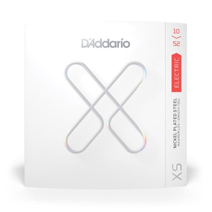 D'Addario XSE1052 XS Nickel Coated Electric Strings - Light Top/Heavy Bottom 10-52 D'Addario &Co. Inc Guitar Accessories for sale canada