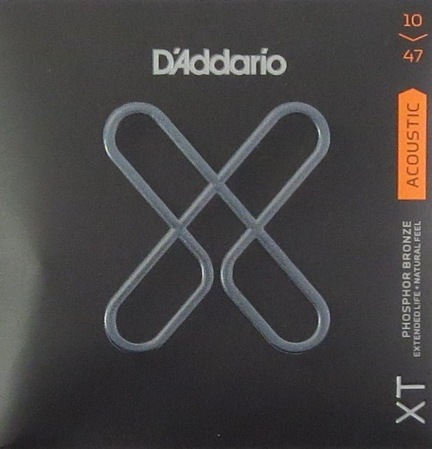 D'Addario, XT Phosphor Bronze Acoustic Guitar Strings 10/47 D'Addario &Co. Inc Guitar Accessories for sale canada